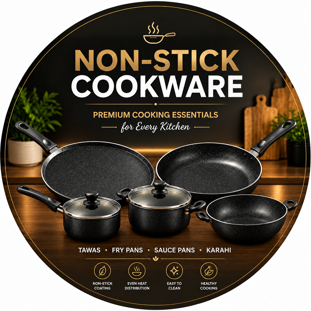 Only non-stick cookware items poster
