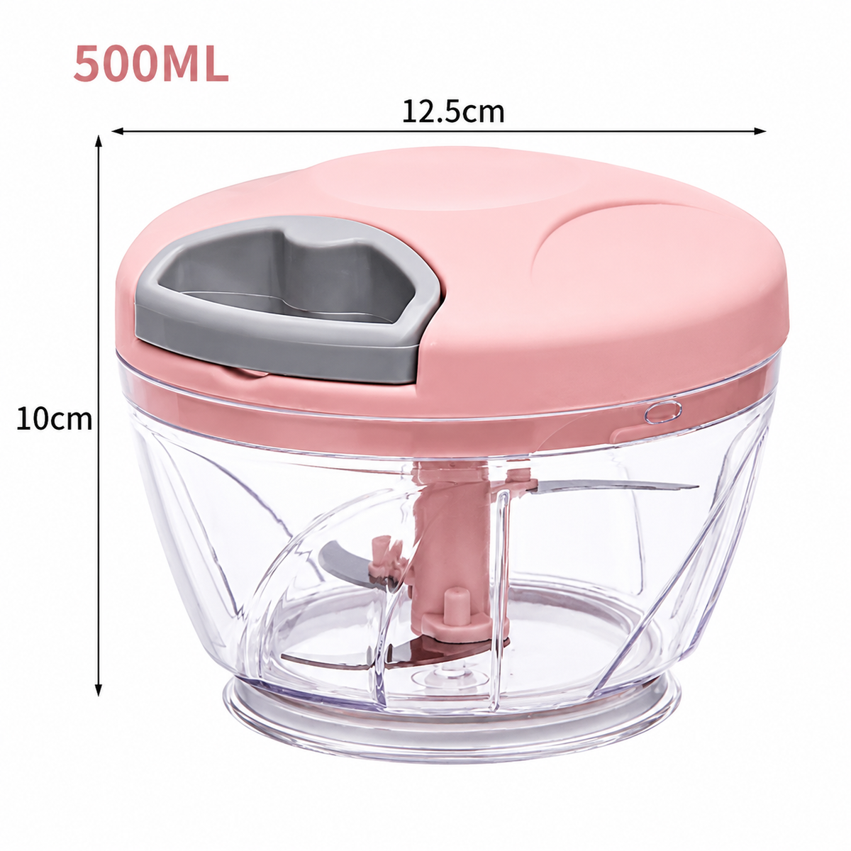 Turbo Chop Pro™ Manual Food Chopper (500/900ML)